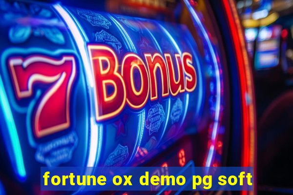 fortune ox demo pg soft